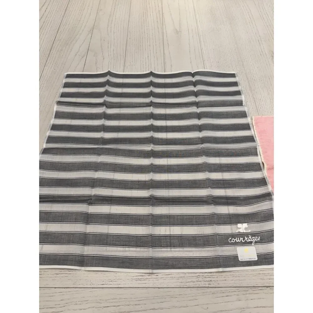 Courreges Handkerchief & Hand Towel Wash Cloth